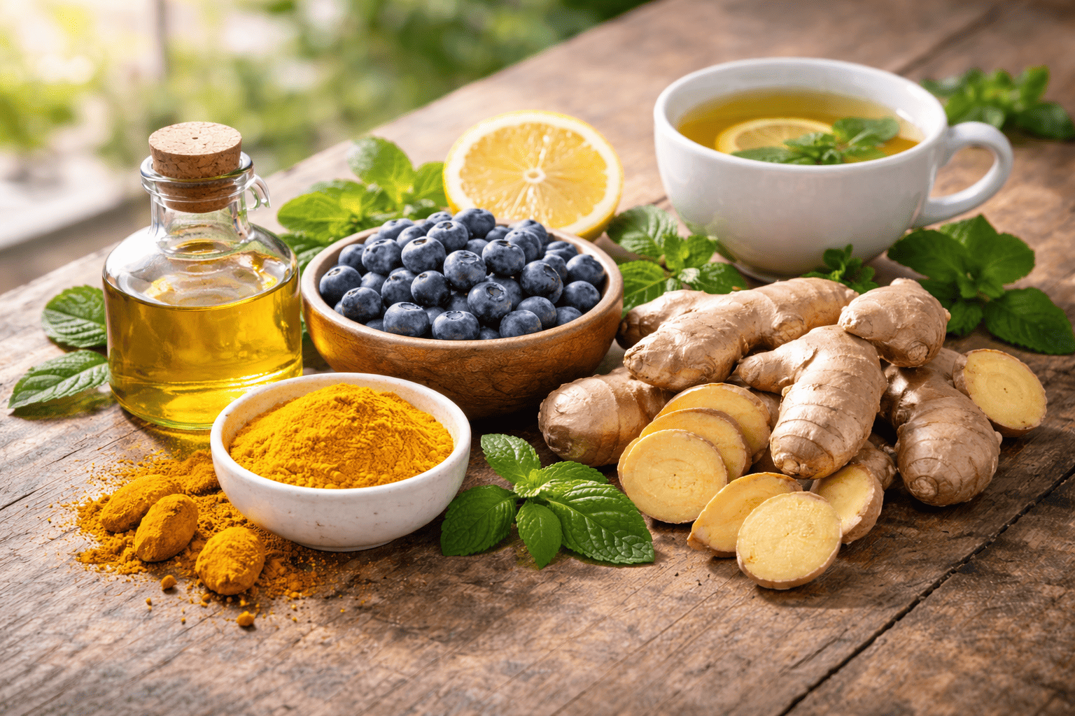 염증 수치를 뚝 떨어뜨리는 천연 항염 음식