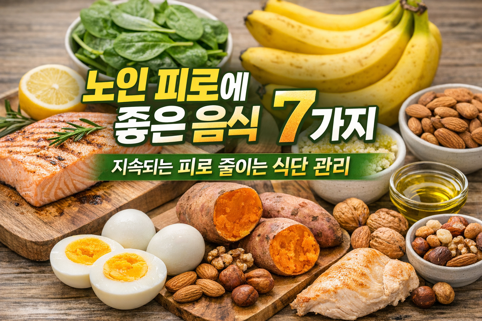 노인피로 회복에 좋은 음식