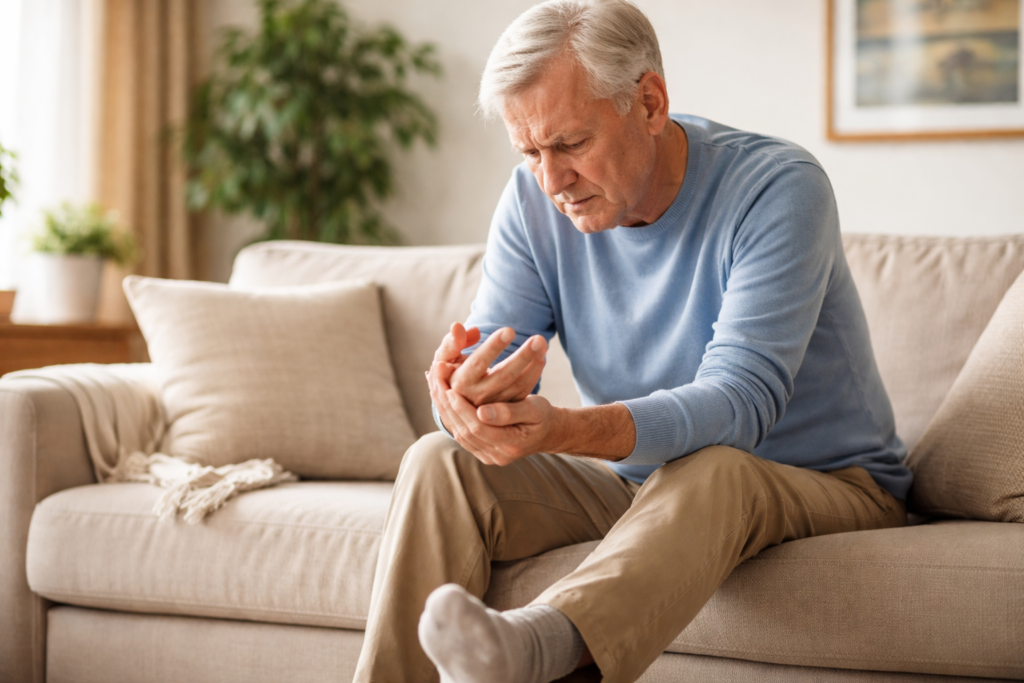 노인 손발 저림 해결 방법