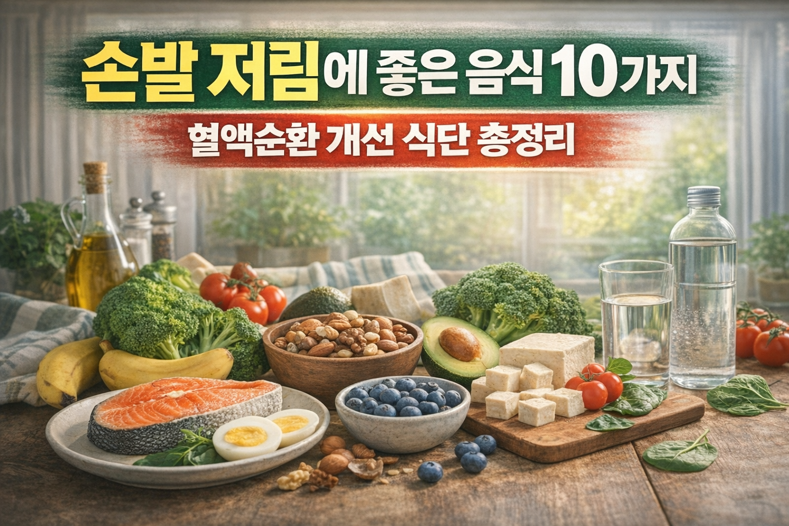 손발 저림에 좋은 음식